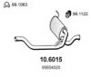 CITRO 95654020 Middle Silencer